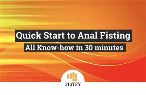 first anal fist